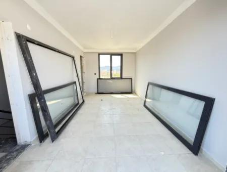 Detached Zero Sale 3 1 Duplex Villa For 200M2 Plot In Seferihisar Doğanbey Center