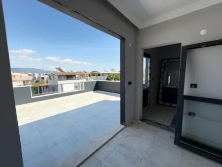 Detached Zero Sale 3 1 Duplex Villa For 200M2 Plot In Seferihisar Doğanbey Center