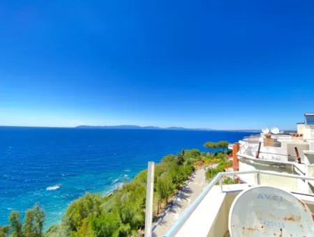 2 1 Villas For Rent In Seferihisar Banksis Complex With 2 Private Beaches