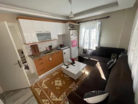 2 1 Apartment For Sale With Garden In Seferihisar Ürkmez