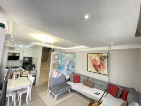 Smart And Corner Villa In Doganbey 4 In 1 Special Design Fully Furnished For Sale