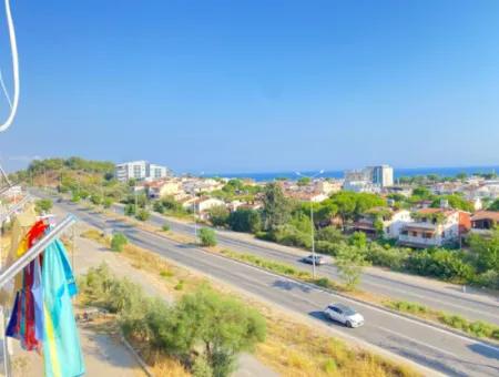 Deal For Sale In Ürkmez With Sea City View Elevator 2 1 Apartment