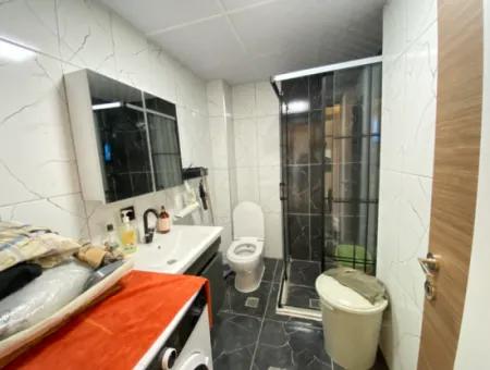 1 1 Apartment For Sale In Gümüldür With Full Sea Elevator