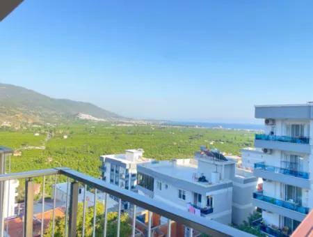 1 1 Apartment For Sale In Gümüldür With Full Sea Elevator