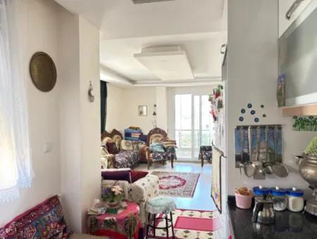 1 1 Apartment For Sale 250Mt To The Sea In Elevator Central Location In Doganbey