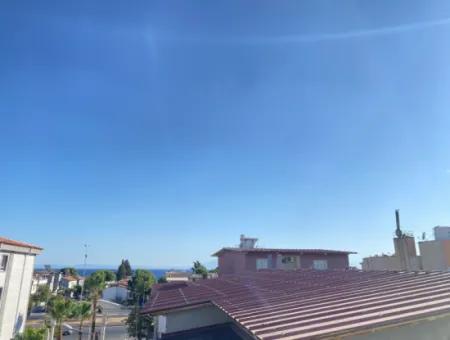 2 1 Flat For Rent On The Main Street In Ürkmez With Open View
