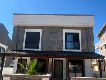 3 1 Villas For Sale Ready For Front Façade Occupancy In Özderede Çerşi Center!!