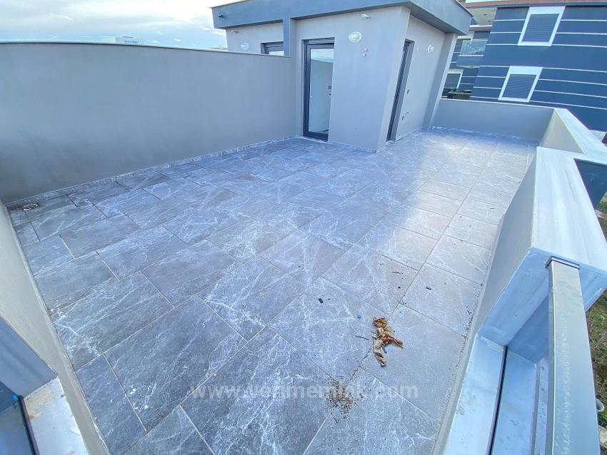 Потрясающий Летний Дом 2+1 На Продажу В Доганбее С Панорамным Видом На Море