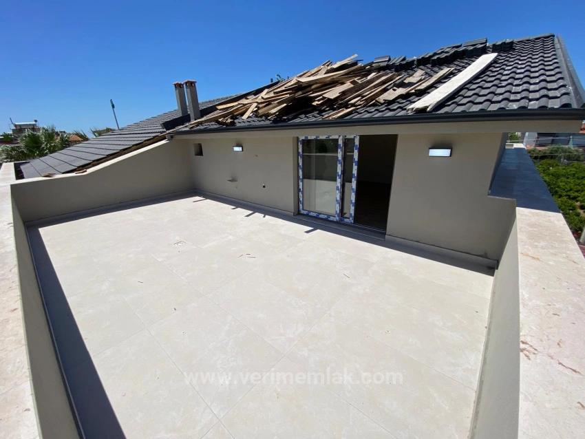 Вилла 3+1 С Большим Садом В Оздере, В Пешей Доступности От Моря