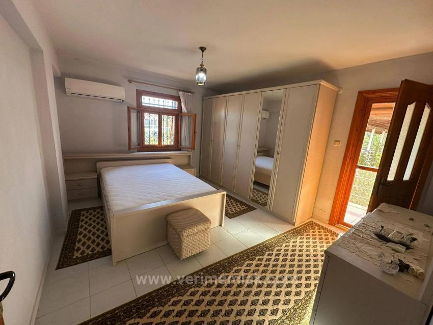 Вилла 3+1 На Продажу В Уркмезе, 50 М От Моря