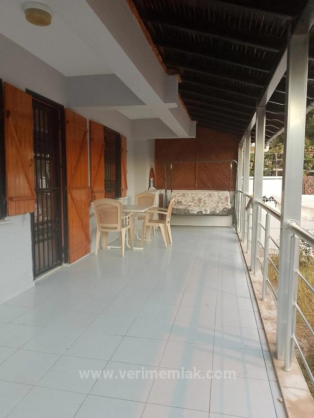 Вилла 3+1 На Продажу В Уркмезе, 50 М От Моря