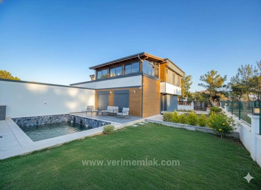 Участок 550 М² В Кавакдере, Сеферихисар, Ультрароскошная Вилла 3+2 С Бассейном.