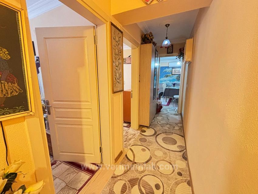 Продается Просторная Квартира 2+1 В Уркмезе, 200 М От Пляжа