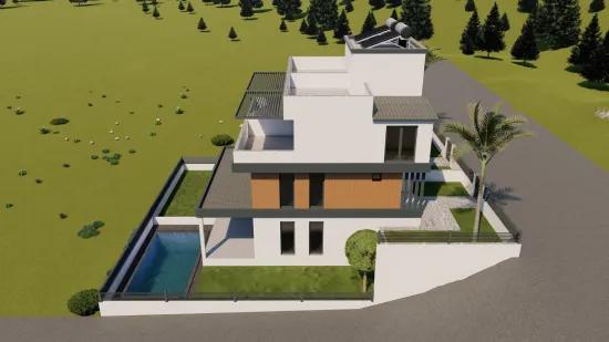 Завершён проект Сеферихисар Atatürk Mh., Полностью с видом на море, 352 участков земли для продажи