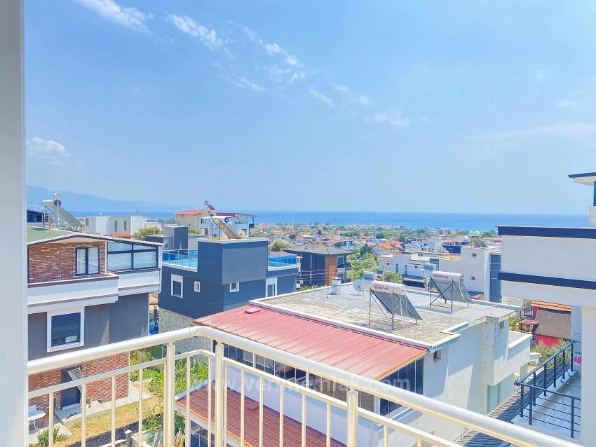 Seferihisar Atatürk Mah. Full Deniz Manzaralı Müstakil Satılık 4+2 Villa