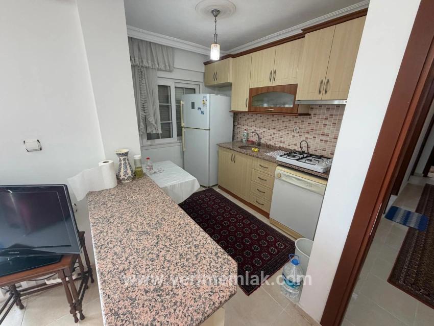 Seferihisar Mersin Alanı'nda, Full Eşyalı, Kapalı Otoparklı Satılık 2+1 Daire