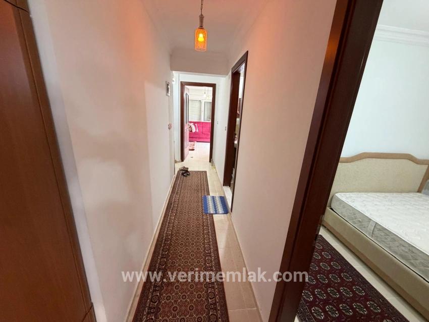 Seferihisar Mersin Alanı'nda, Full Eşyalı, Kapalı Otoparklı Satılık 2+1 Daire
