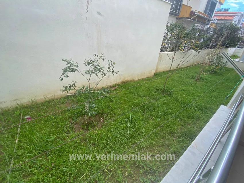 Menderes Çukuraltı Mah. Özdere'de Satılık 2+1 Bahçe Katı Daire