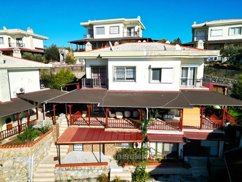 Seferihisar Doğanbey De Deniz Manzaralı Satılık 4+1 Villa