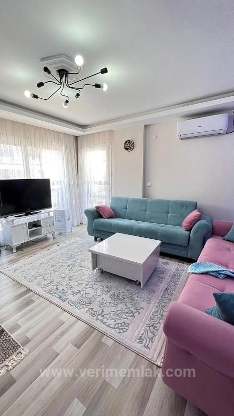 Gümüldür De, Çift Balkonlu 2+1 75 M2 Satılık Ara Kat Daire