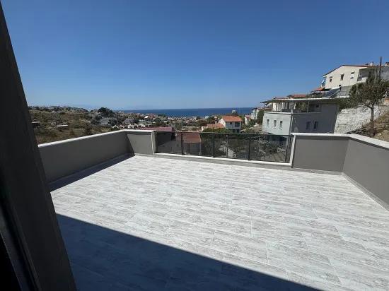 Seferihisar Atatürk Mahallesi Panoramik Deniz Manzaralı Sıfır Satılık 3+1 Villa