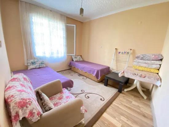 Seferihisar Mersinalanı'nda denize 350m, net 100m² ferah 2+1 günlük daire