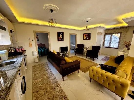 Menderes Çukuraltı Mah. Özdere'de Satılık 2+1 Bahçe Katı Daire