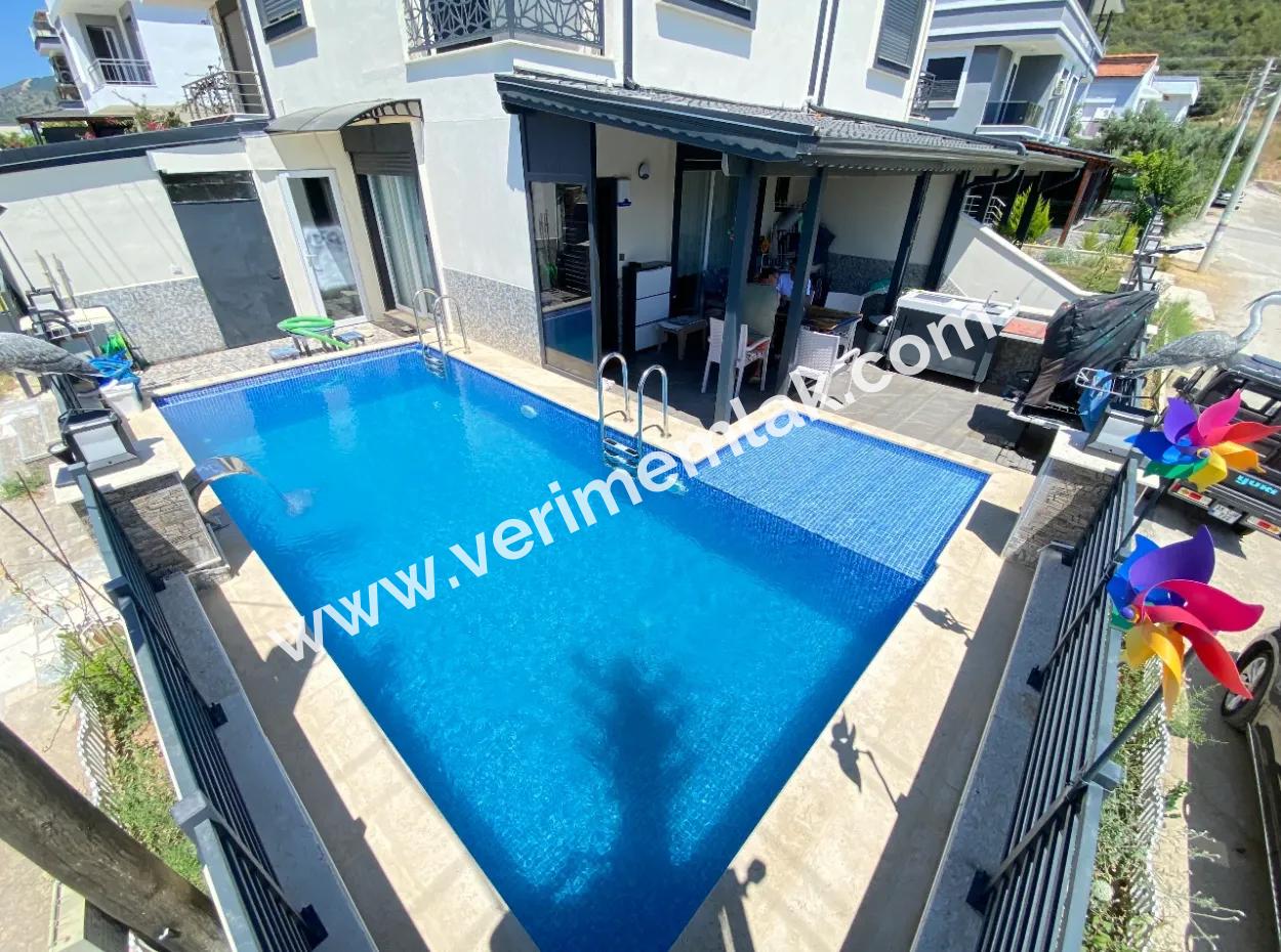 Doğanbey De Akıllı Ve Köşe Villa 4+1 Özel Tasarım Satılık Ful Eşyalı