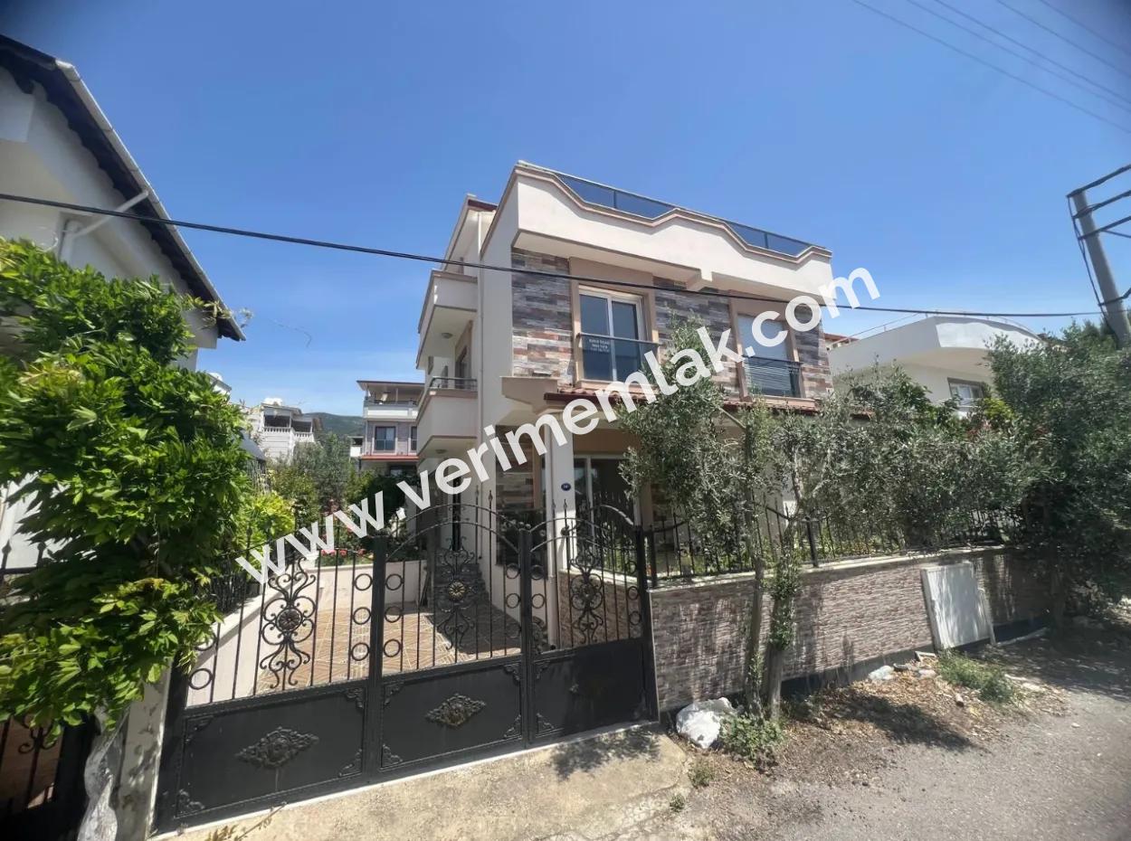 Özdere De Denize Yakın Manzaralı Otoparklı Satılık 3+1 Villa