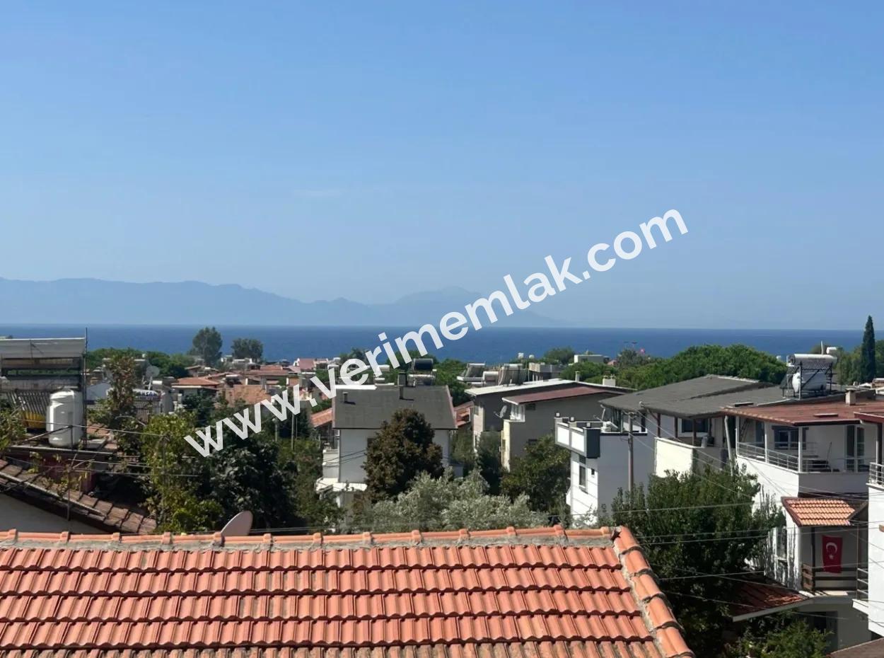 Özdere De  Fiyat Düştü!!! Full Deniz Manzaralı Satılık 3+1 Villa