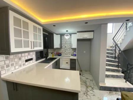 Doğanbey Full Deniz Manzaralı Yerden Isıtmalı Satılık 5+1 Villa