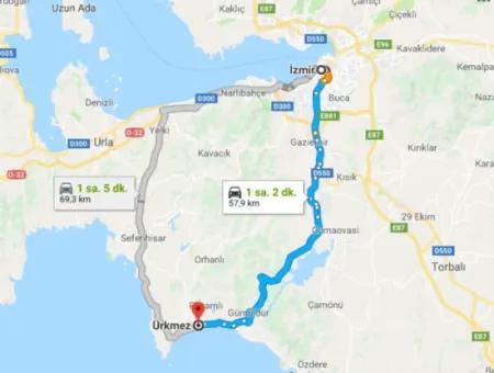 Özdere De Tek Müstakil Denize Yürüme Mesafesi Satılık 2+1 Villa