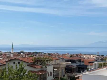 Özdere De Full Deniz Geniş Bahçeli Sıfır Satılık 3+1 Villa