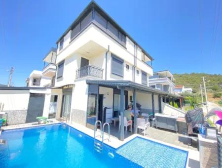 Doğanbey De Akıllı Ve Köşe Villa 4+1 Özel Tasarım Satılık Ful Eşyalı