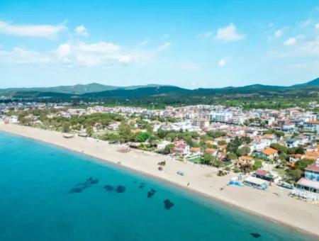 Özdere De Full Deniz Manzaralı Geniş Bahçeli Satılık 4+1 Villa